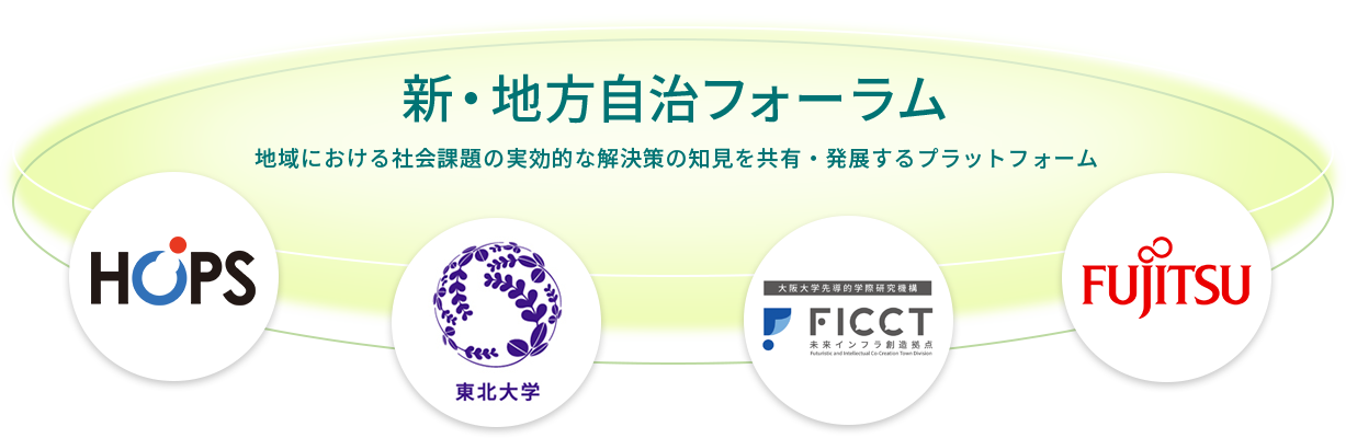 地域における社会課題の実効的な解決策の知見を共有・発展するプラットフォーム